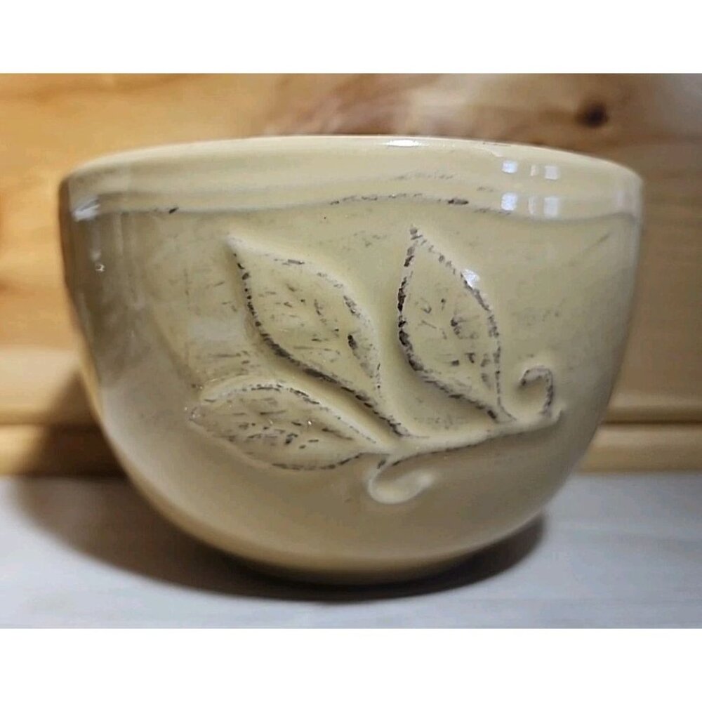 Soup Cereal Bowls Le Gourmet Chef Yellow Leaves